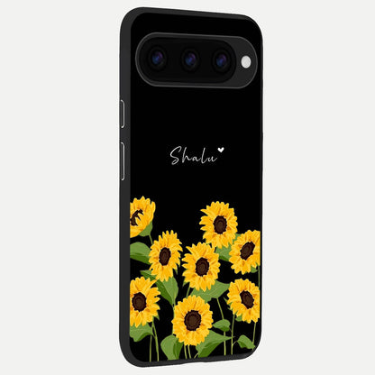  Sunlit Daisy Glow back cover For Google Pixel 11 slim fit glass case with vibrant aesthetic design