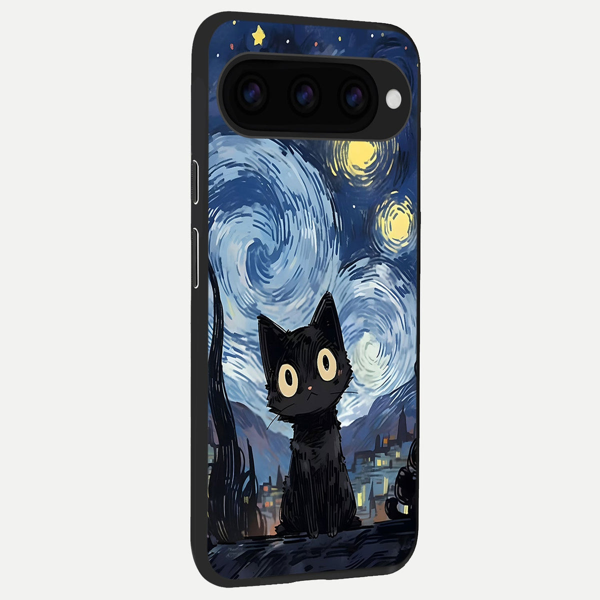  Van Gogh Cat back cover For Google Pixel 11 slim fit glass case with vibrant aesthetic design