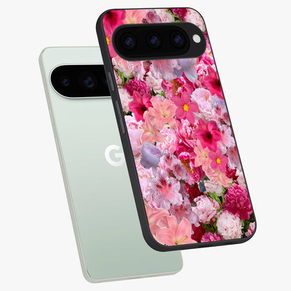  Bloom Crush Fantasy phone case For Google Pixel 11 Pro showing premium glass back cover with detailed artwork