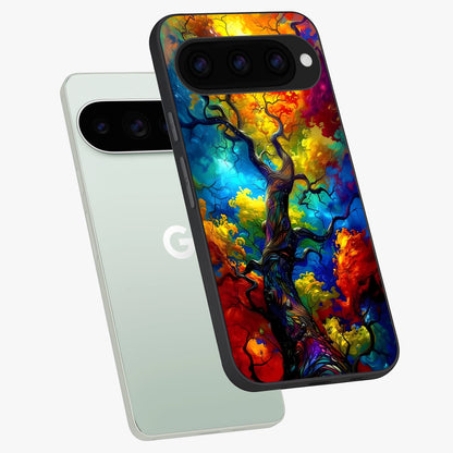  Colorful Soda Bottles phone case For Google Pixel 11 Pro showing premium glass back cover with detailed artwork