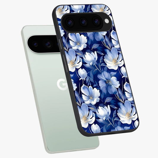  Cute Floral Patterns phone case For Google Pixel 11 Pro showing premium glass back cover with detailed artwork