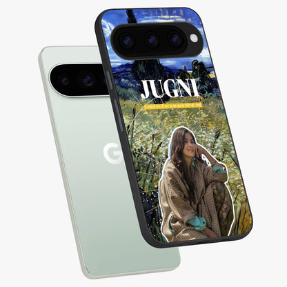  Jugni Soul Vibes phone case For Google Pixel 11 Pro showing premium glass back cover with detailed artwork