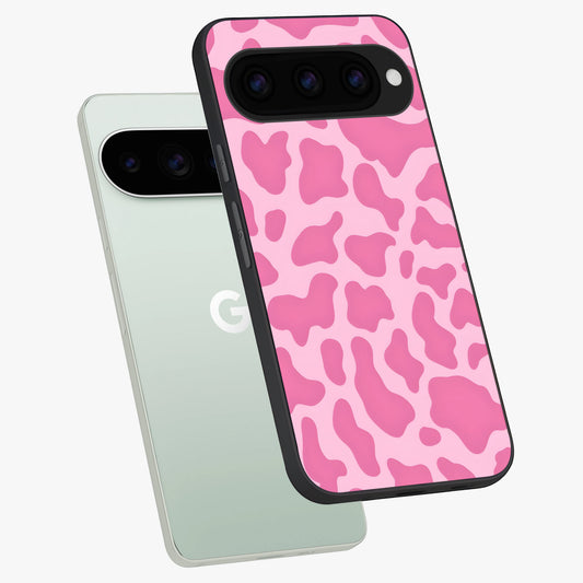  Pinkish Scenery phone case For Google Pixel 11 Pro showing premium glass back cover with detailed artwork