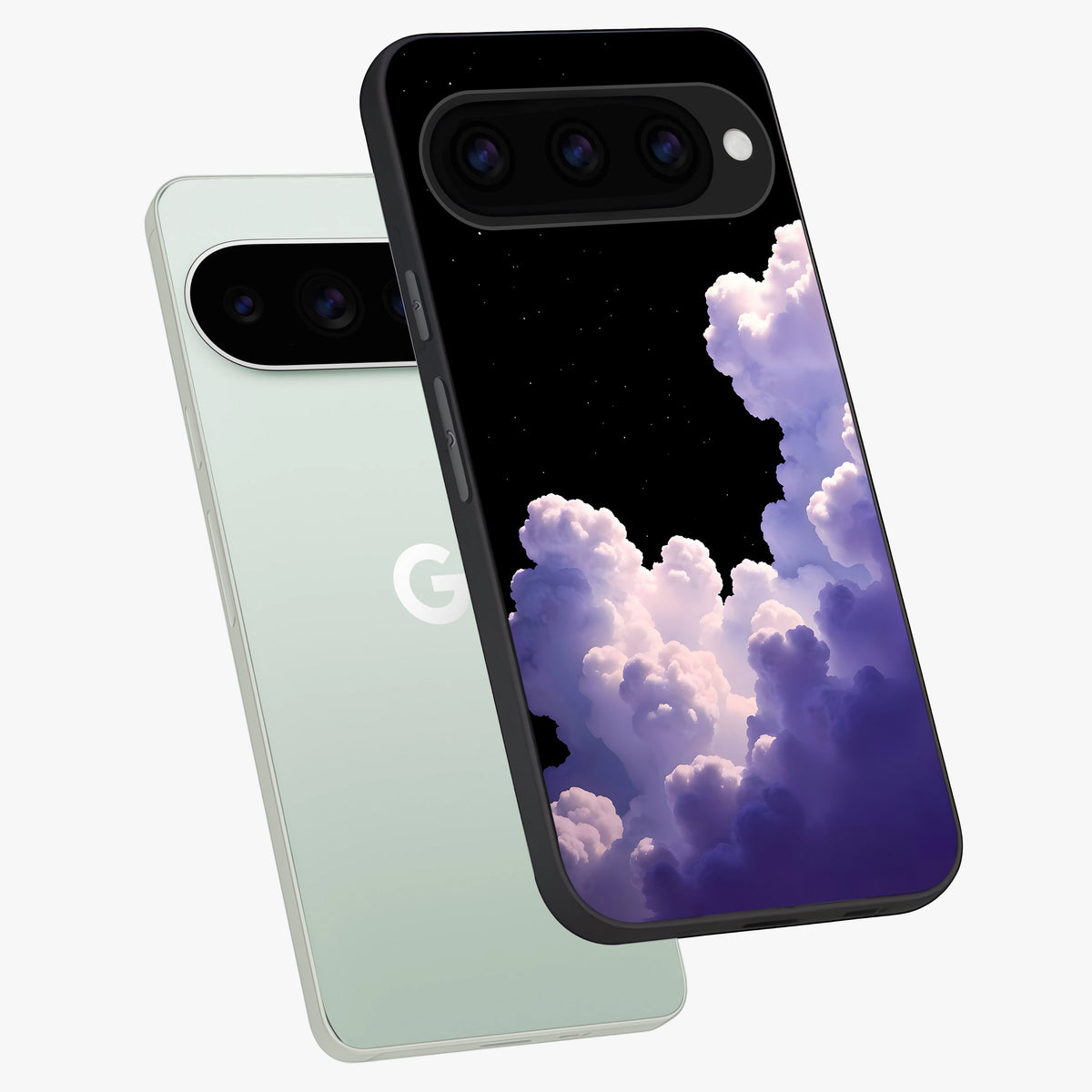  Starlit Night Whispers phone case For Google Pixel 11 Pro showing premium glass back cover with detailed artwork
