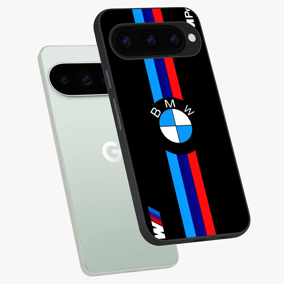  Turbo BMW Beast phone case For Google Pixel 11 Pro showing premium glass back cover with detailed artwork