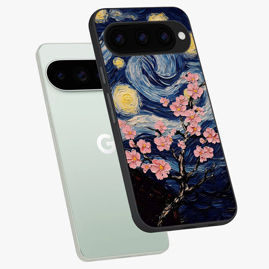  Van Gogh Scenery phone case For Google Pixel 11 Pro showing premium glass back cover with detailed artwork