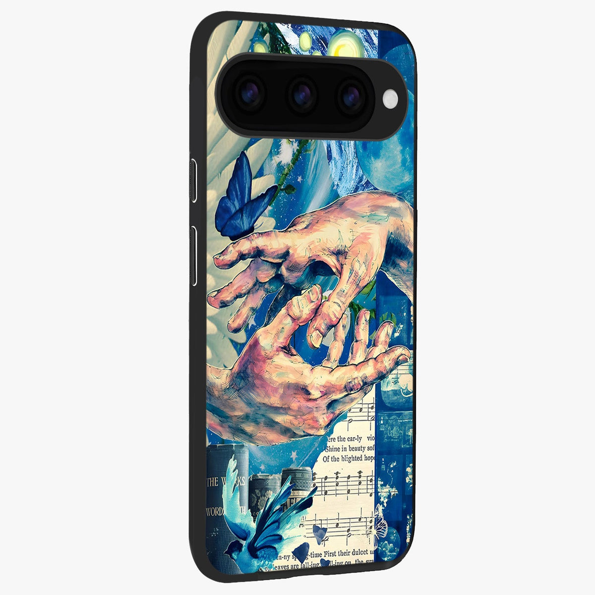  Aesthetic Divider back cover For Google Pixel 11 Pro slim fit glass case with vibrant aesthetic design