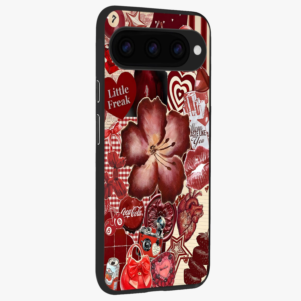  Aesthetic Little Freak back cover For Google Pixel 11 Pro slim fit glass case with vibrant aesthetic design