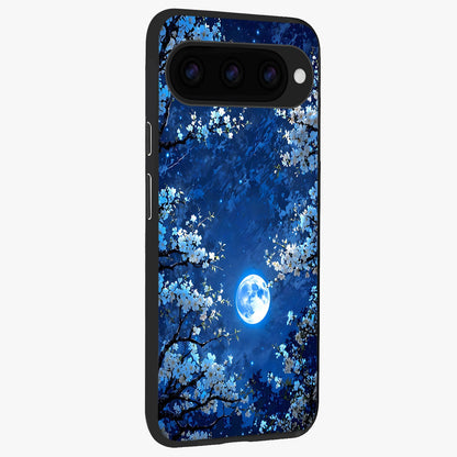  Blossom Moonlight Sky back cover For Google Pixel 11 Pro slim fit glass case with vibrant aesthetic design