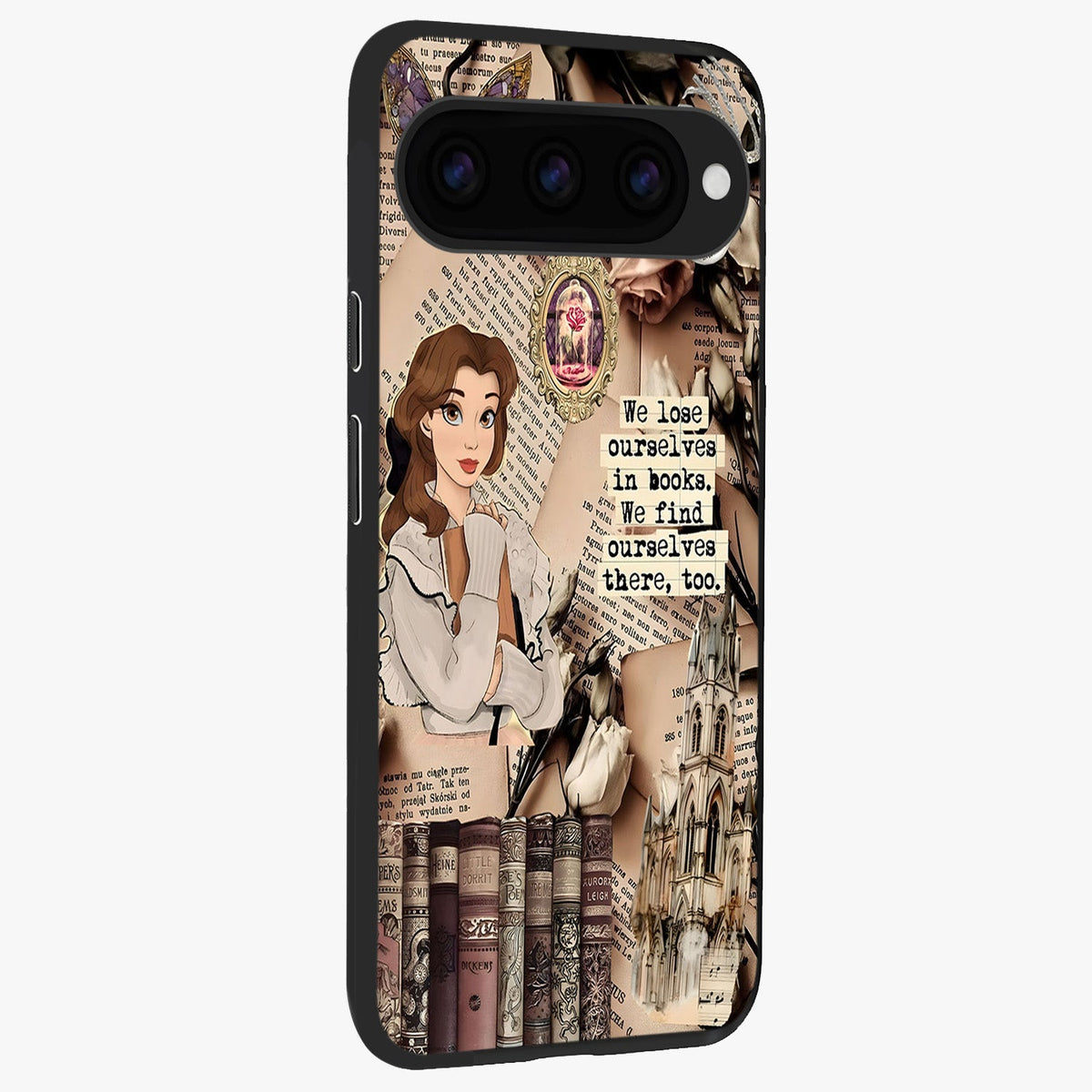  Bookish Dream World back cover For Google Pixel 11 Pro slim fit glass case with vibrant aesthetic design