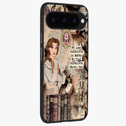  Bookish Dream World back cover For Google Pixel 11 Pro slim fit glass case with vibrant aesthetic design