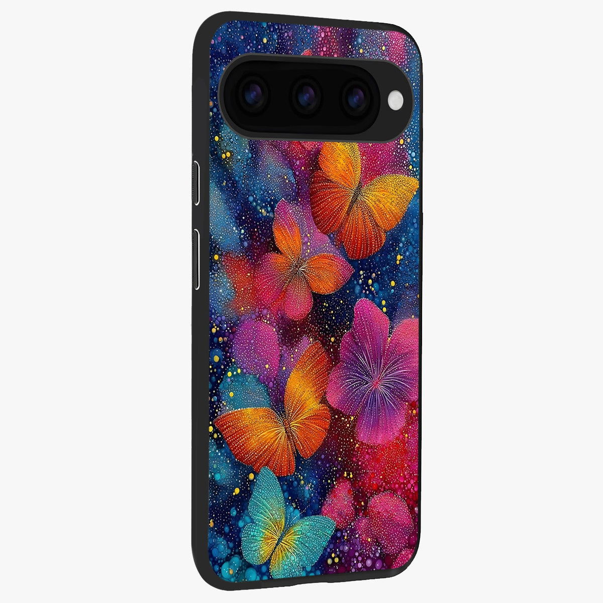  Butterfly Dream Mist back cover For Google Pixel 11 Pro slim fit glass case with vibrant aesthetic design