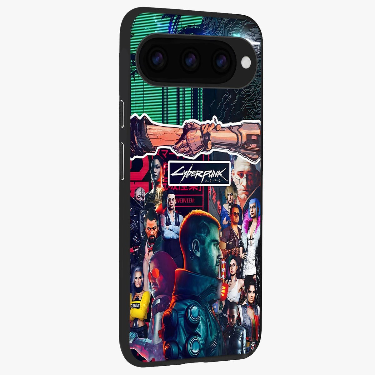  CYBERPUNK Legacy back cover For Google Pixel 11 Pro slim fit glass case with vibrant aesthetic design