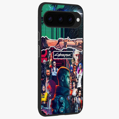  CYBERPUNK Legacy back cover For Google Pixel 11 Pro slim fit glass case with vibrant aesthetic design
