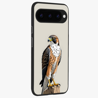  Clever Eagle back cover For Google Pixel 11 Pro slim fit glass case with vibrant aesthetic design