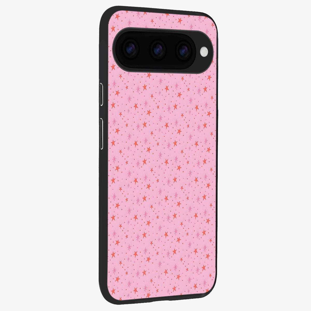  Cosmic Pink Sparkle back cover For Google Pixel 11 Pro slim fit glass case with vibrant aesthetic design