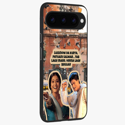  Desi Retro Vibes back cover For Google Pixel 11 Pro slim fit glass case with vibrant aesthetic design