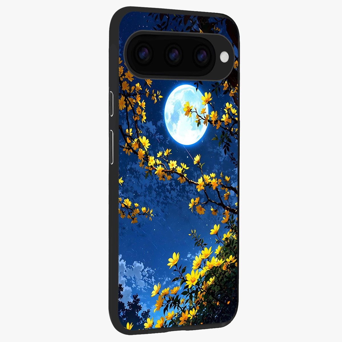  Golden Night Glow back cover For Google Pixel 11 Pro slim fit glass case with vibrant aesthetic design