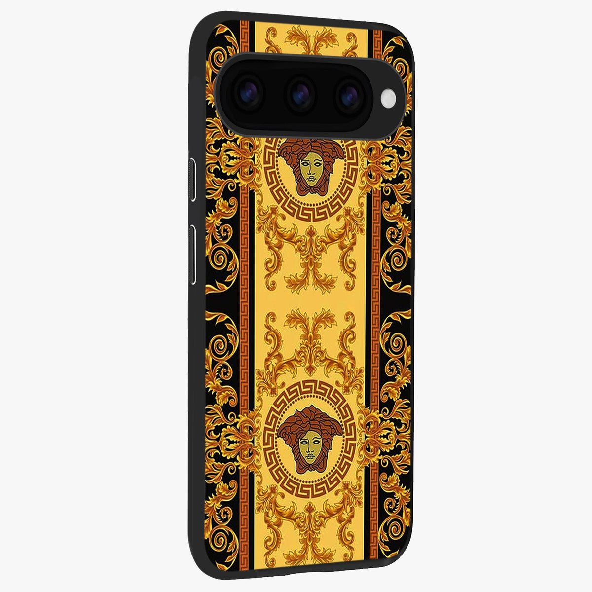  Golden Royal Heritage back cover For Google Pixel 11 Pro slim fit glass case with vibrant aesthetic design