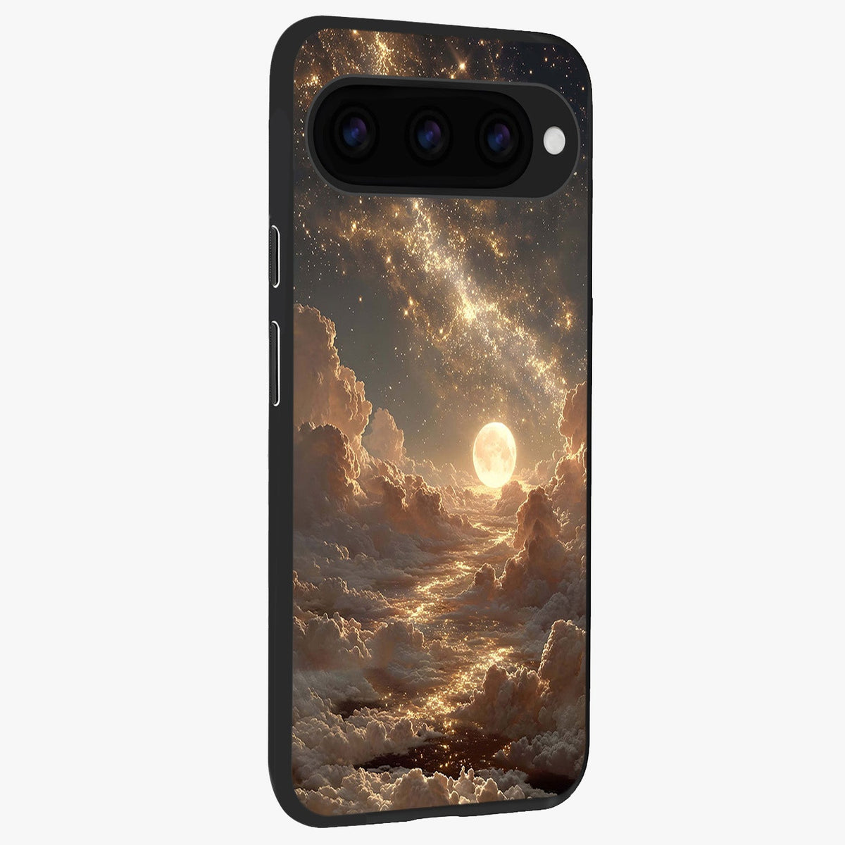  Golden Sky Dream back cover For Google Pixel 11 Pro slim fit glass case with vibrant aesthetic design