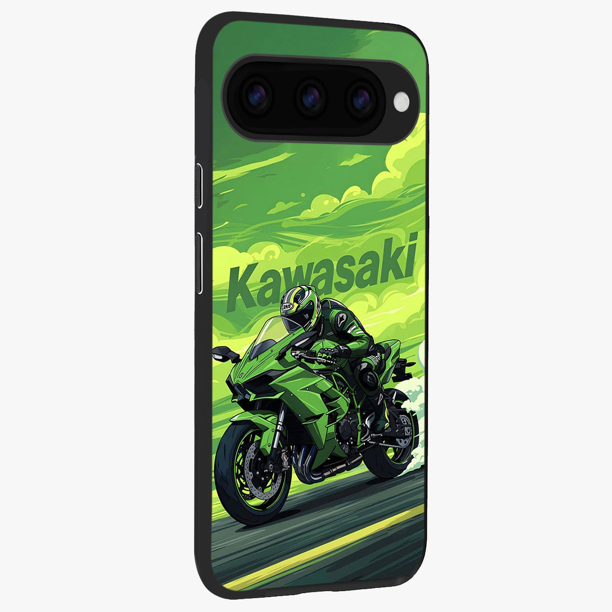  Greenery Sky back cover For Google Pixel 11 Pro slim fit glass case with vibrant aesthetic design