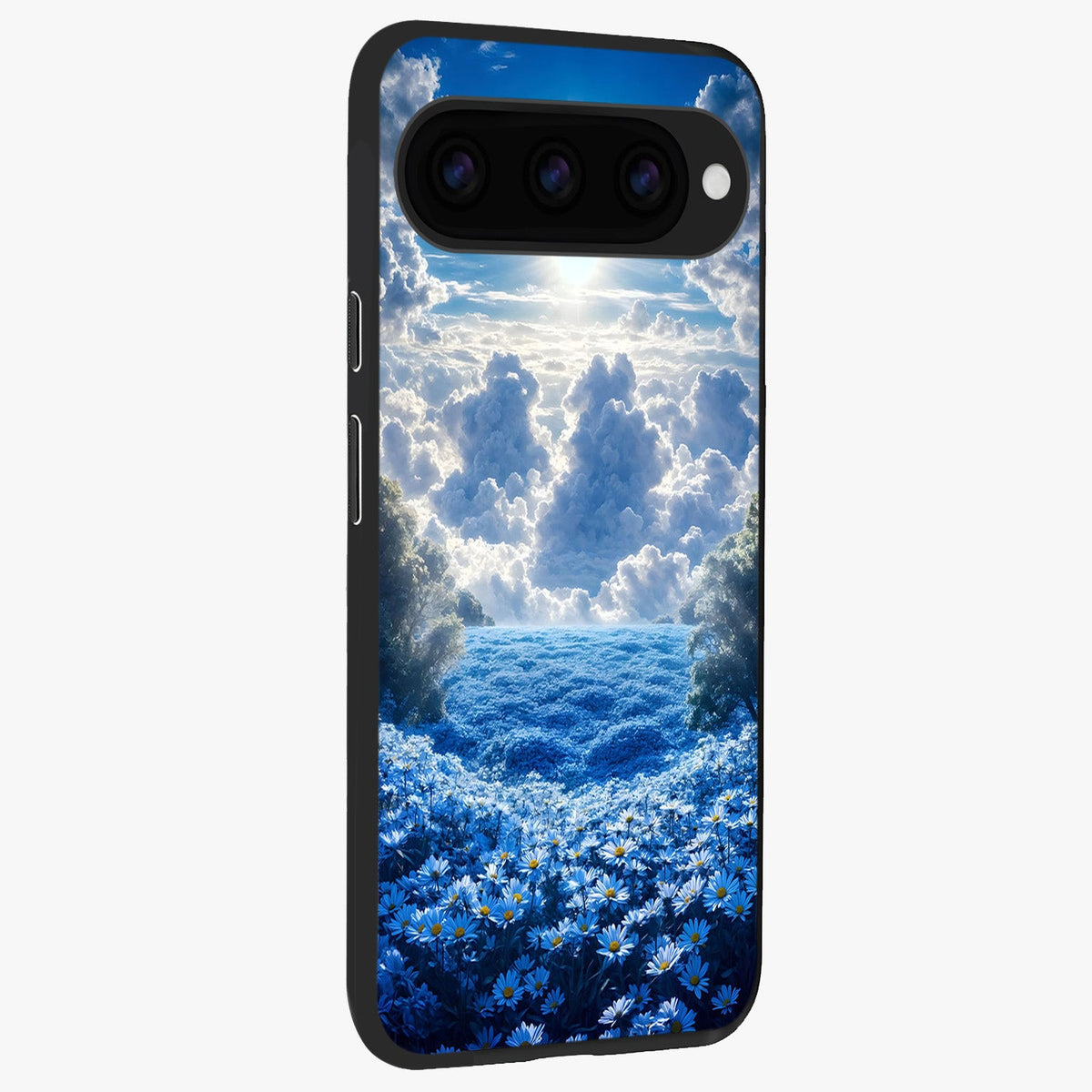  Heavenly Daisy Horizon back cover For Google Pixel 11 Pro slim fit glass case with vibrant aesthetic design