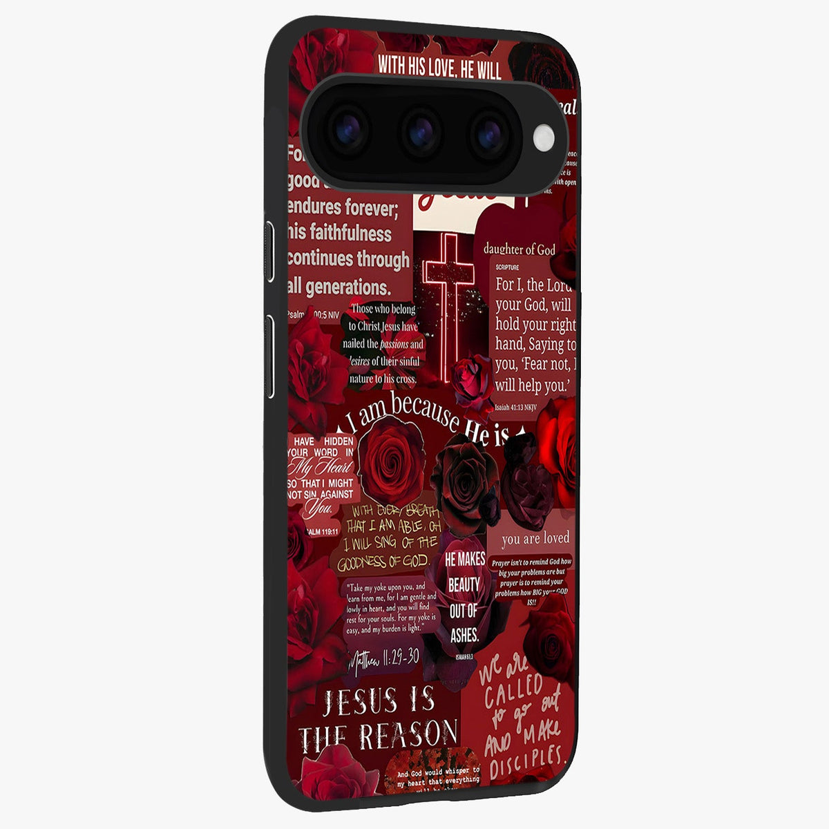  Jesus Love Heals back cover For Google Pixel 11 Pro slim fit glass case with vibrant aesthetic design