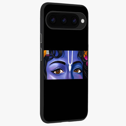  Krishna Eye back cover For Google Pixel 11 Pro slim fit glass case with vibrant aesthetic design
