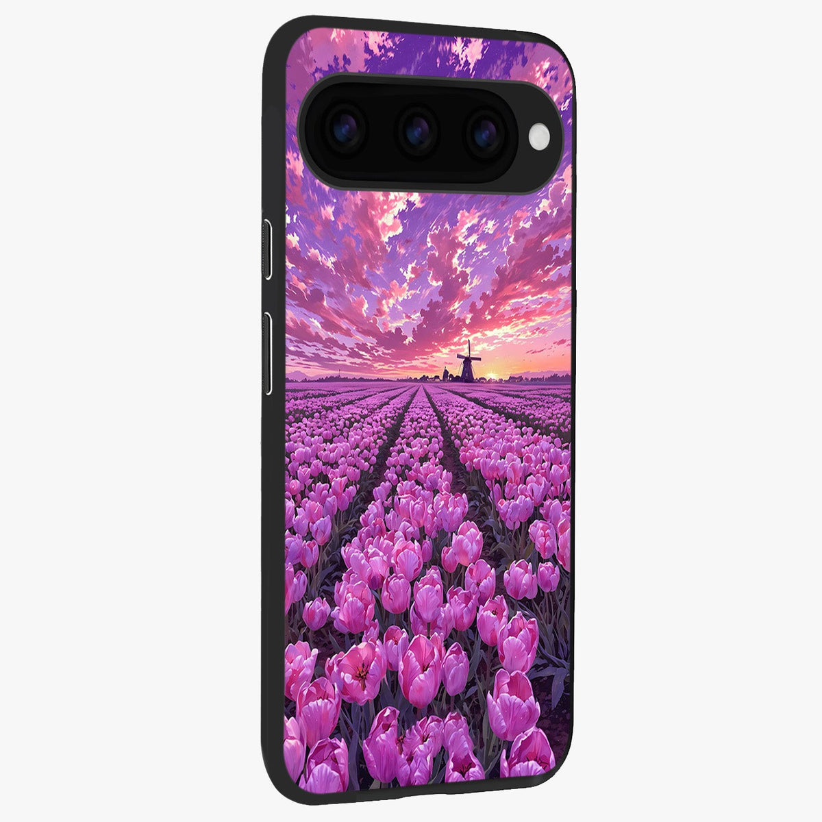  Lavender Dream Skies back cover For Google Pixel 11 Pro slim fit glass case with vibrant aesthetic design