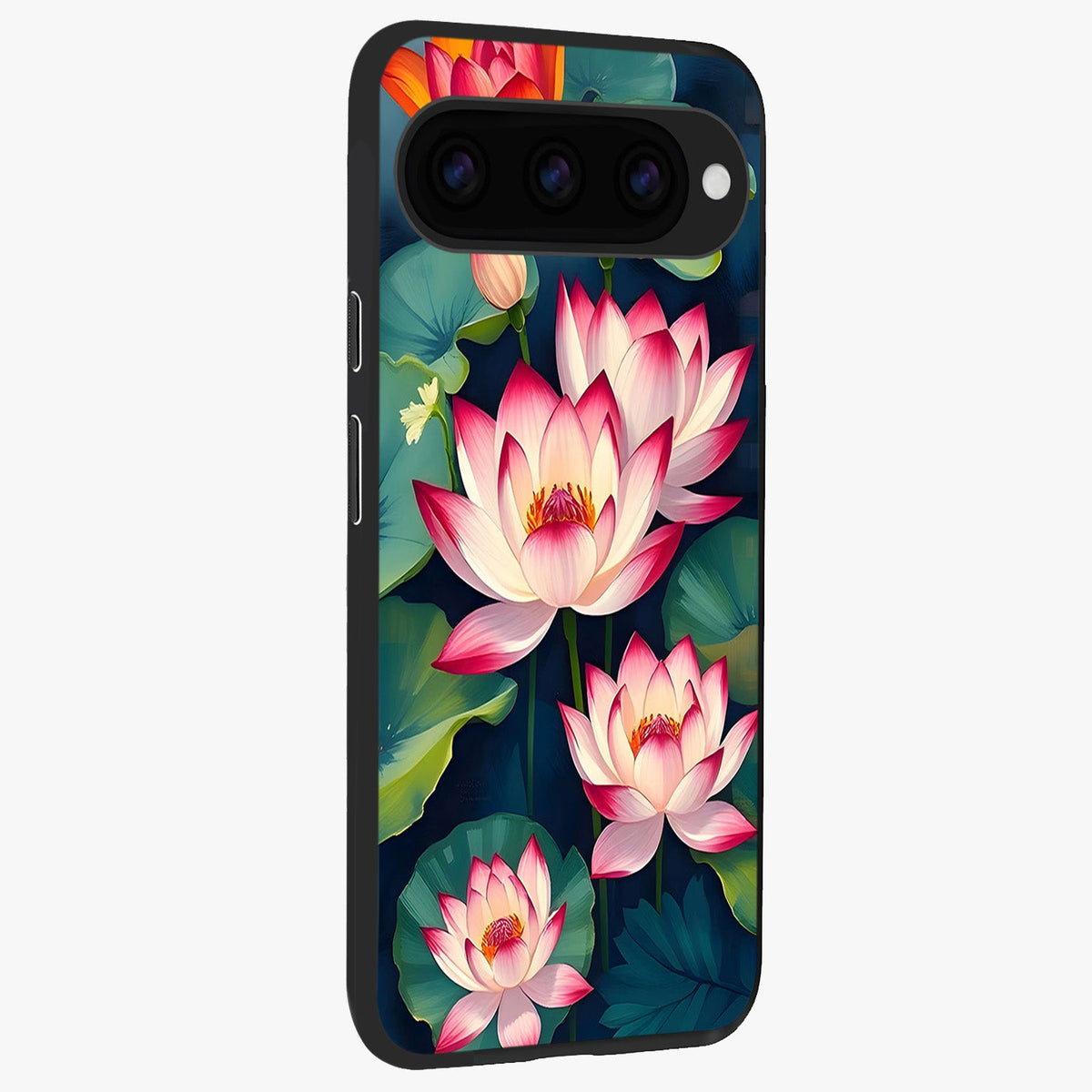  Lotus Dream Serenity back cover For Google Pixel 11 Pro slim fit glass case with vibrant aesthetic design