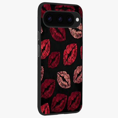  Midnight Kiss Love back cover For Google Pixel 11 Pro slim fit glass case with vibrant aesthetic design