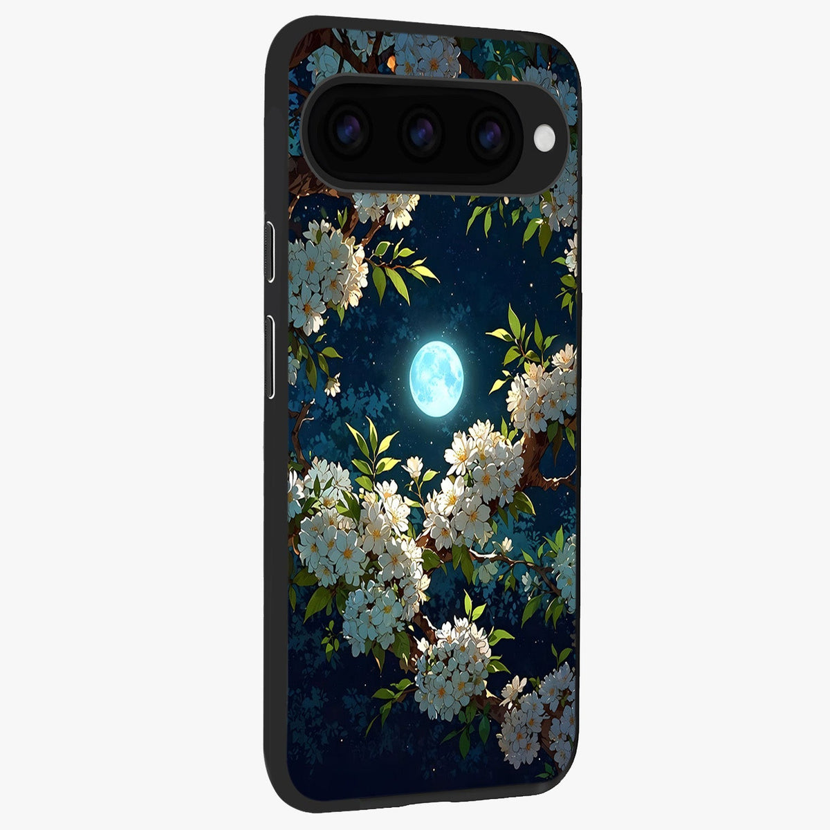  Moonlit Blossom Dream back cover For Google Pixel 11 Pro slim fit glass case with vibrant aesthetic design