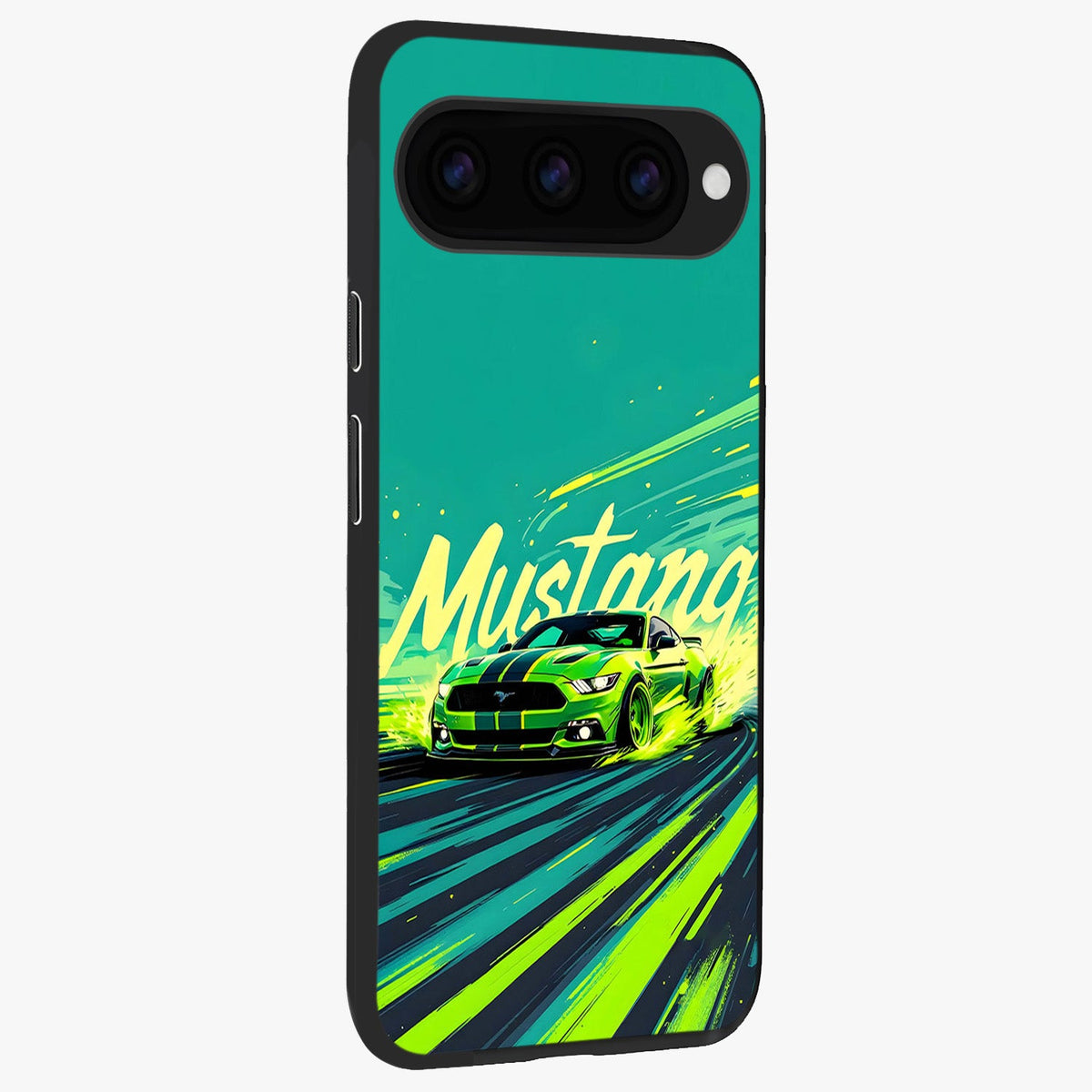  Mustang Bang back cover For Google Pixel 11 Pro slim fit glass case with vibrant aesthetic design