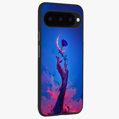  Mystic Hand back cover For Google Pixel 11 Pro slim fit glass case with vibrant aesthetic design