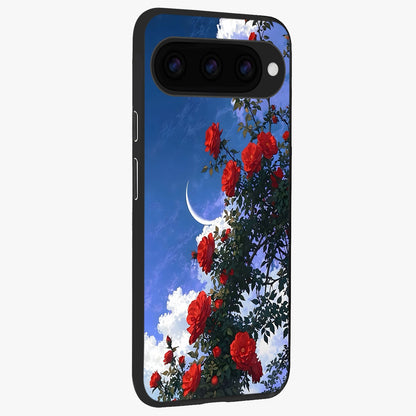  Rose Drift Flowers back cover For Google Pixel 11 Pro slim fit glass case with vibrant aesthetic design
