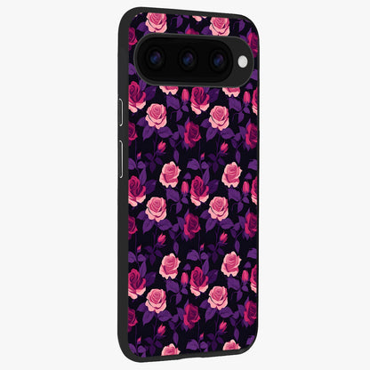  Rose Garden Twilight back cover For Google Pixel 11 Pro slim fit glass case with vibrant aesthetic design