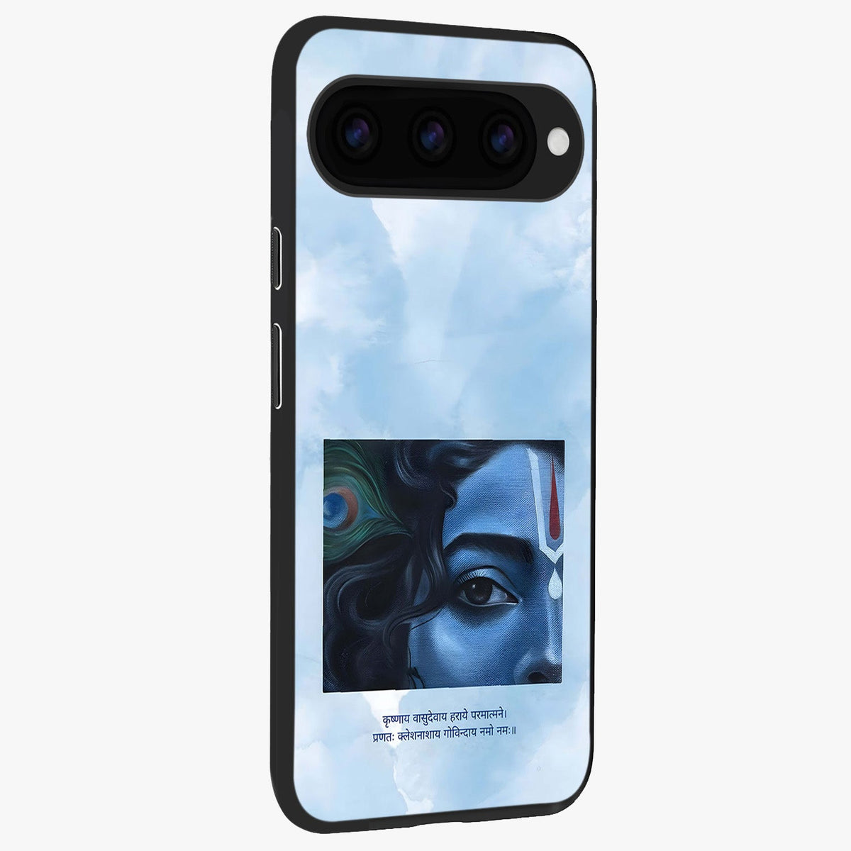  Spiritual Krishna back cover For Google Pixel 11 Pro slim fit glass case with vibrant aesthetic design