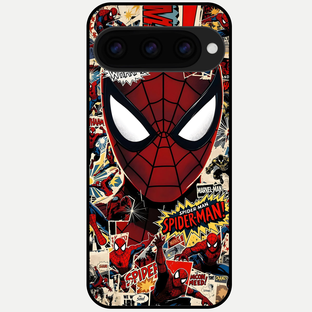  Aesthetic Wonder Spider Glass Case For Google Pixel 11 Pro back cover – full design glossy printed glass finish