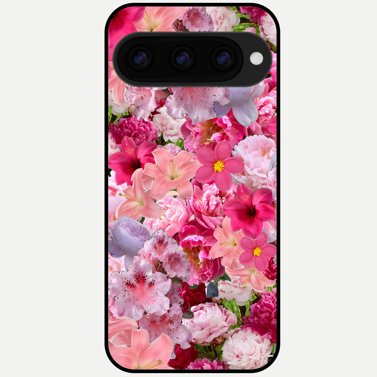  Bloom Crush Fantasy Glass Case For Google Pixel 11 Pro back cover – full design glossy printed glass finish