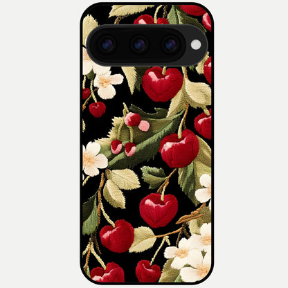  Blooming Spendor Bird Glass Case For Google Pixel 11 Pro back cover – full design glossy printed glass finish