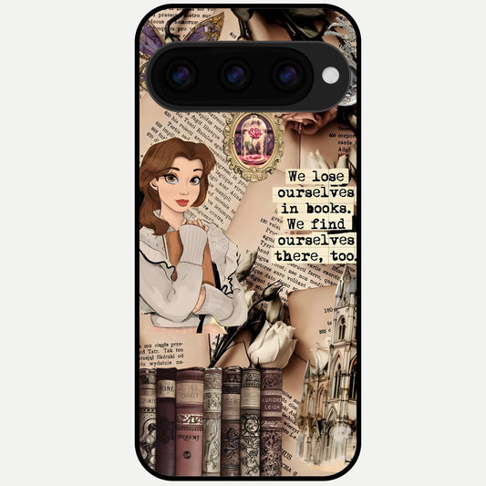  Bookish Dream World Glass Case For Google Pixel 11 Pro back cover – full design glossy printed glass finish