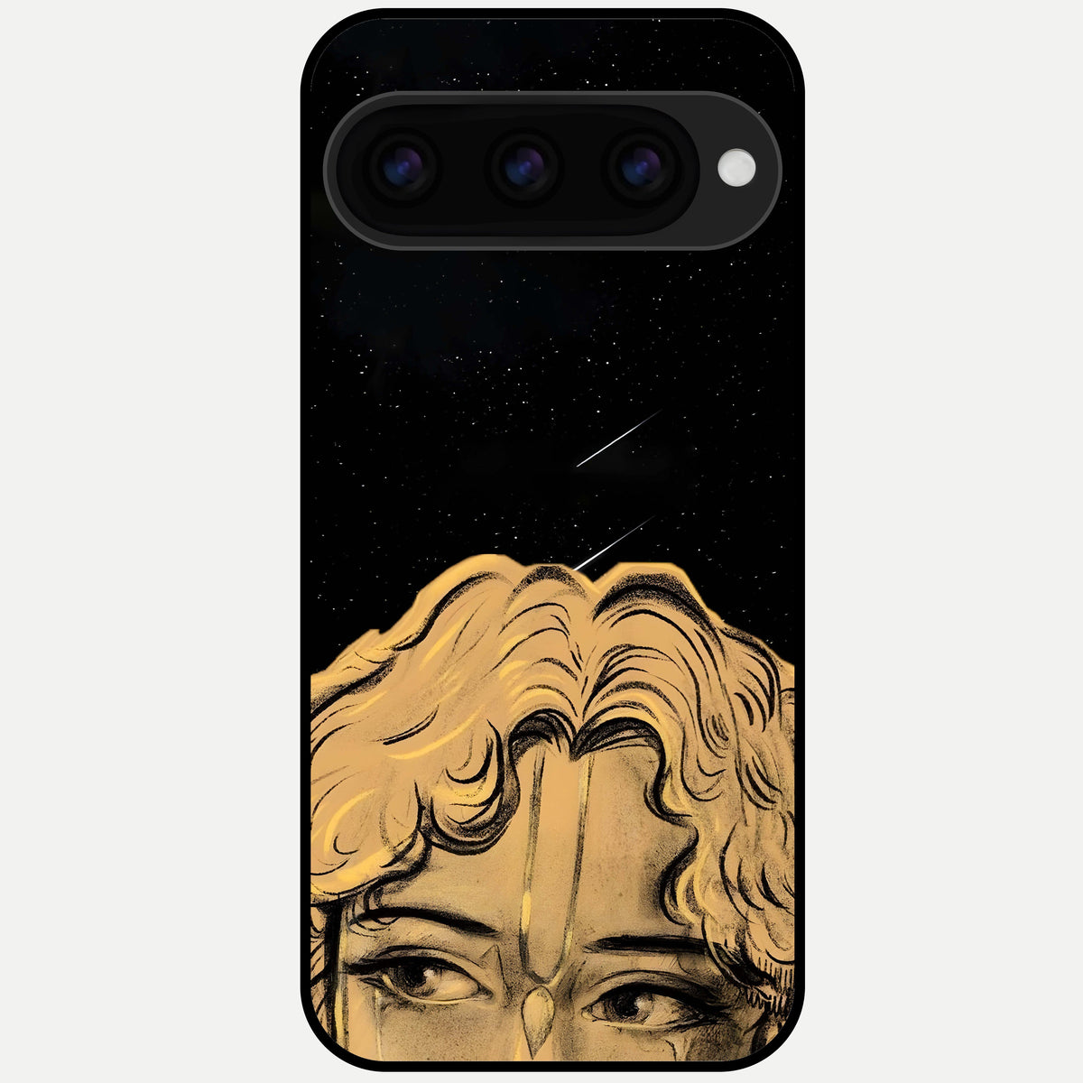  Celestial Gods Plan Glass Case For Google Pixel 11 Pro back cover – full design glossy printed glass finish