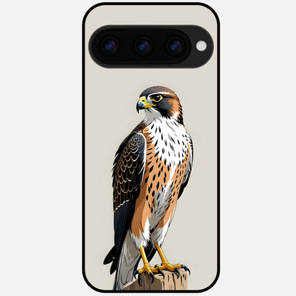  Clever Eagle Glass Case For Google Pixel 11 Pro back cover – full design glossy printed glass finish