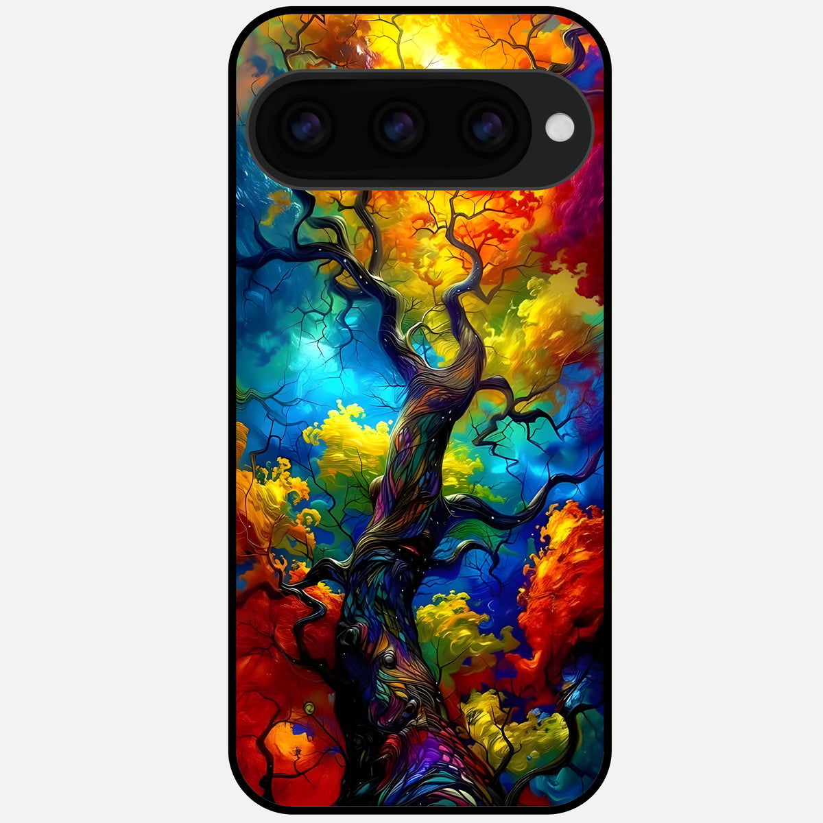  Colorful Soda Bottles Glass Case For Google Pixel 11 Pro back cover – full design glossy printed glass finish