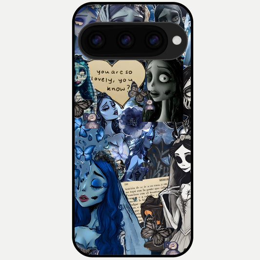  Corpse Bride Posters Glass Case For Google Pixel 11 Pro back cover – full design glossy printed glass finish