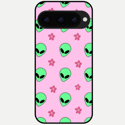  Cosmic Cute Crush Glass Case For Google Pixel 11 Pro back cover – full design glossy printed glass finish