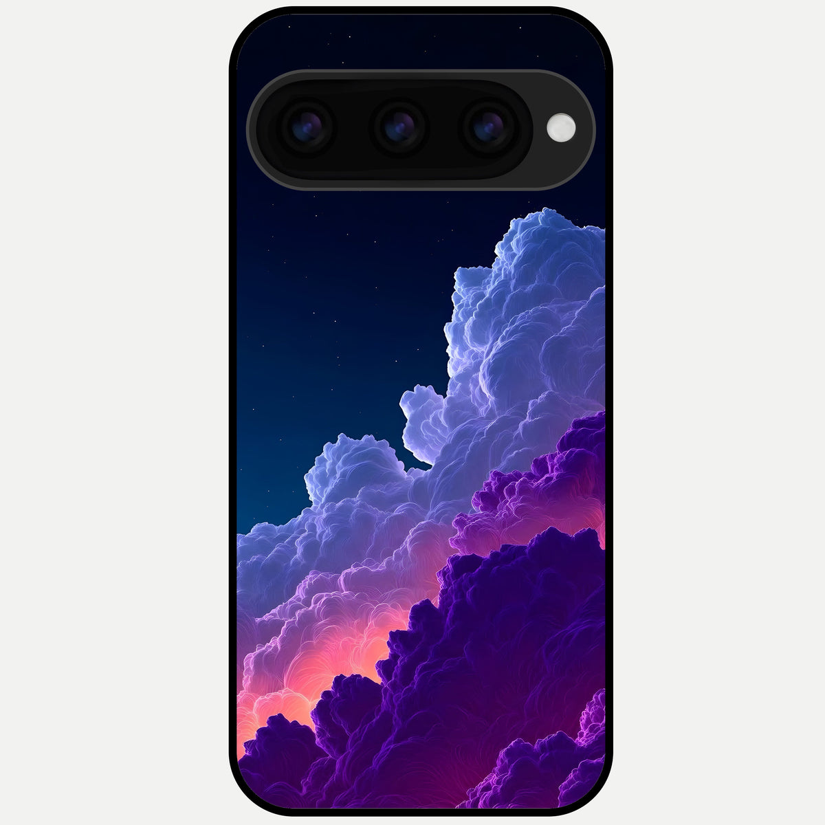 Dreamy Cloud Skies Glass Case For Google Pixel 11 Pro back cover – full design glossy printed glass finish