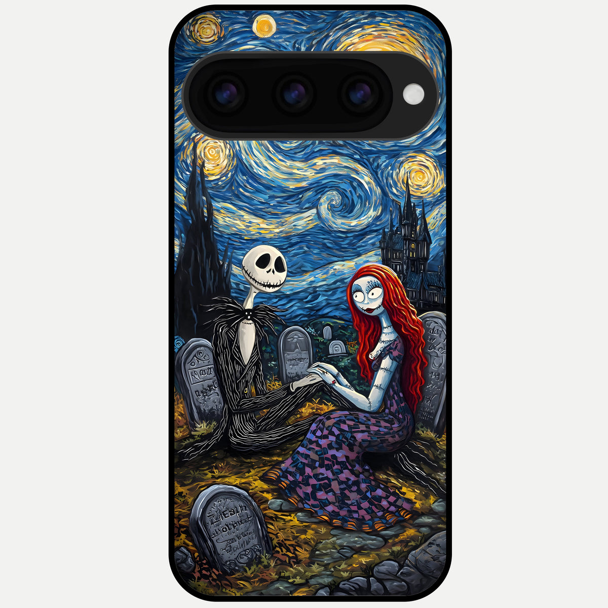  Eternal Night Love Glass Case For Google Pixel 11 Pro back cover – full design glossy printed glass finish
