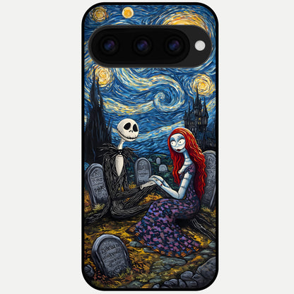  Eternal Night Love Glass Case For Google Pixel 11 Pro back cover – full design glossy printed glass finish