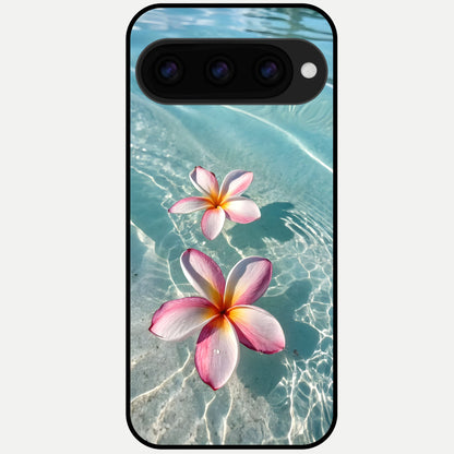  Floating Bloom Bliss Glass Case For Google Pixel 11 Pro back cover – full design glossy printed glass finish